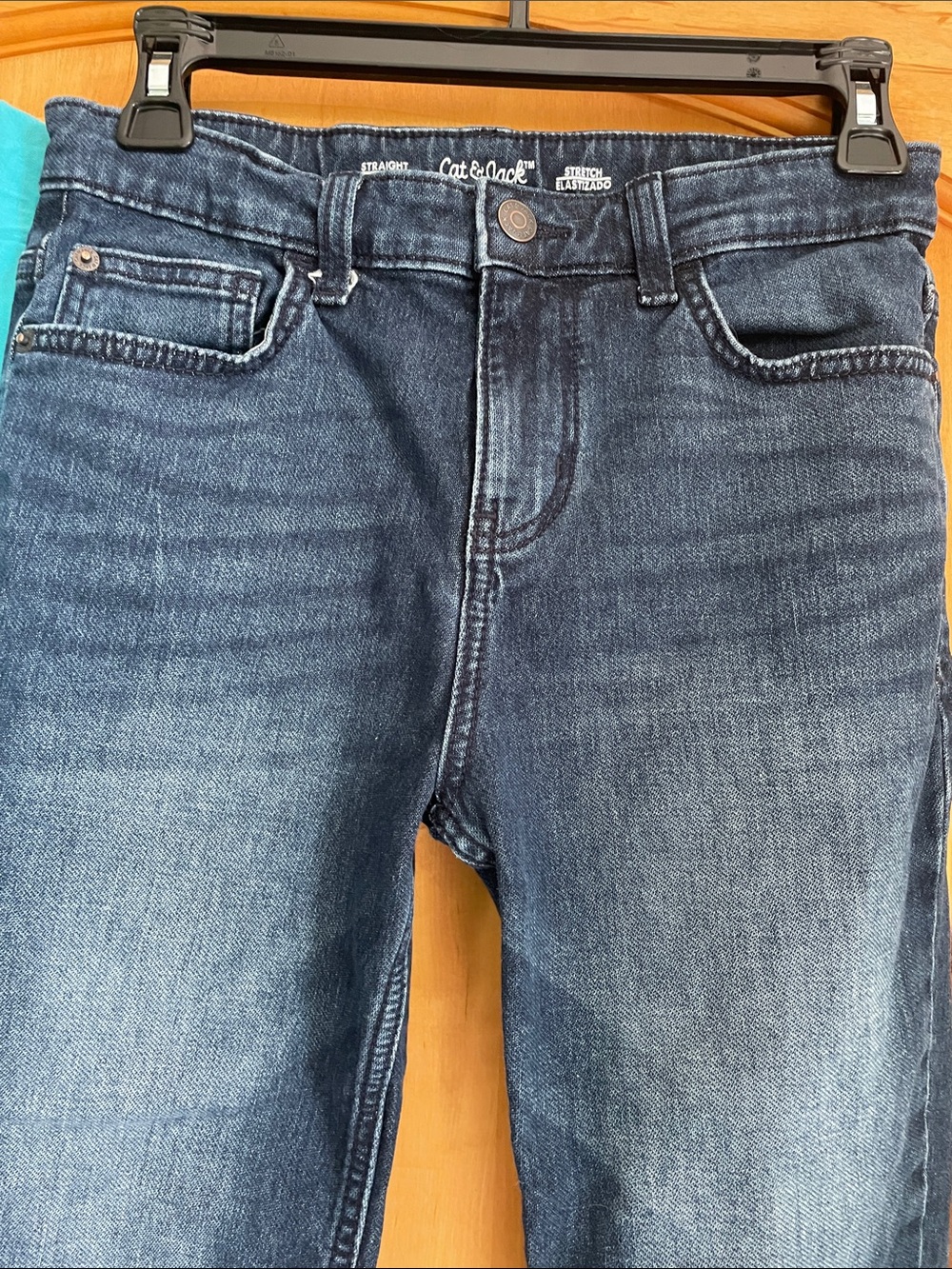 Psycho Bunny Teal Short Sleeve Tee M (10/12) with Cat Jack Jeans 12 - Picture 6 of 9